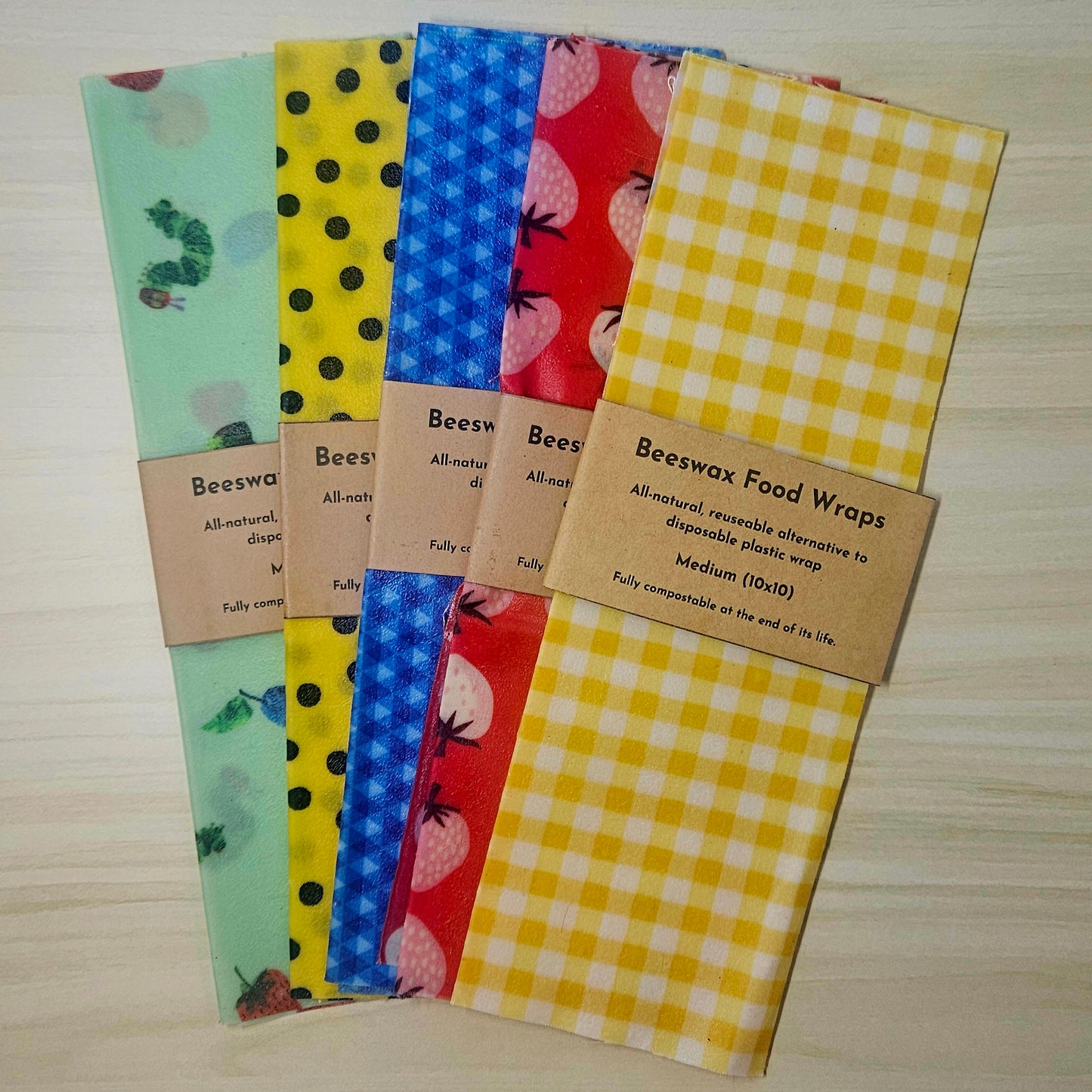 Medium Beeswax Food Wraps