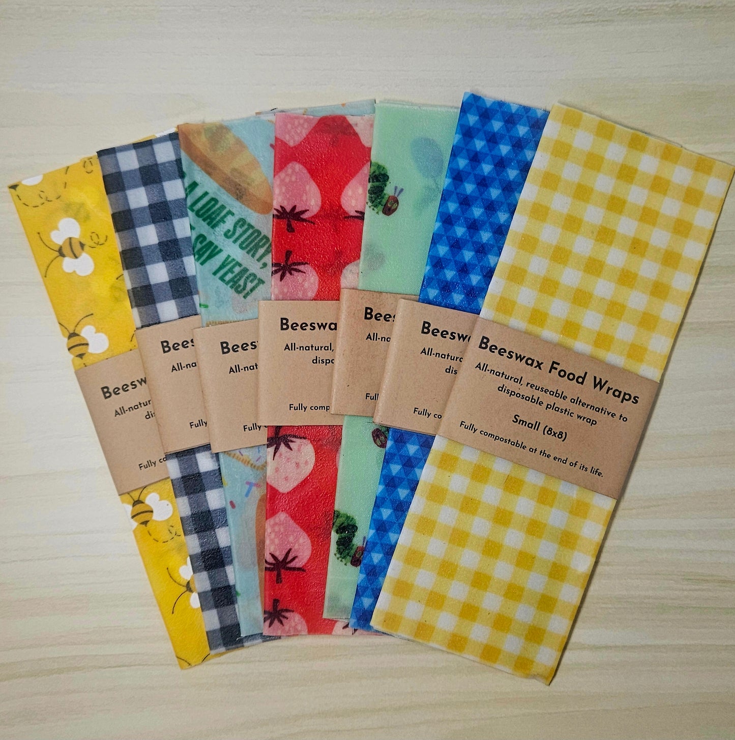 Small Beeswax Food Wraps