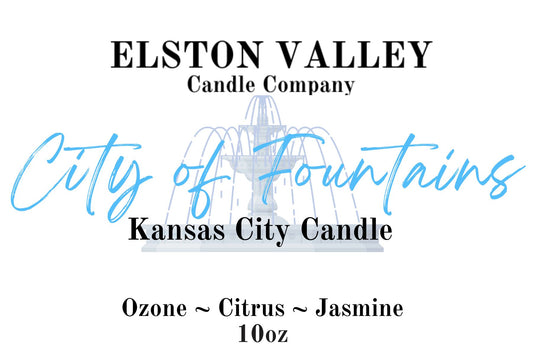 City of Fountains Candle