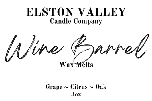 Wine Barrel Wax Melts